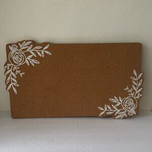 Cork board W 23" x H 13" x D 5/8"